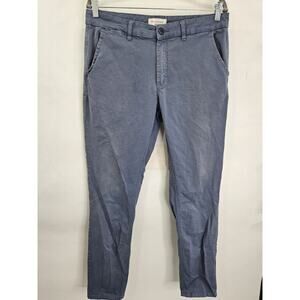 Mr Capuchin Blue Chino Pants Men’s 33x34 Preppy City Smart Casual Designer